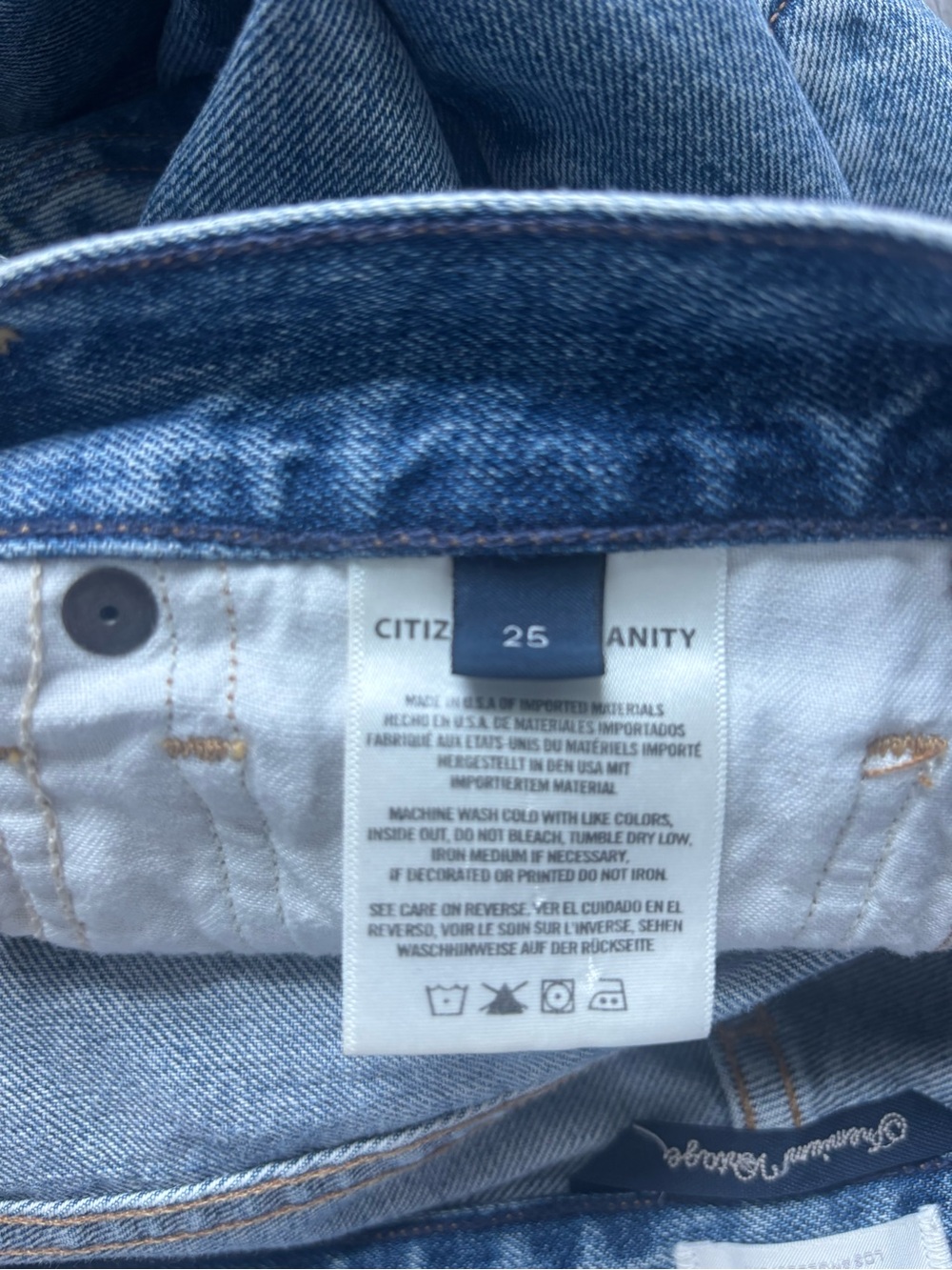 Citizens of Humanity Women’s Charlotte Premium Vintage Jeans Size 25 - Picture 3 of 3